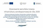 Oszacowanie warunków rozwoju infrastruktury ...memorandum.polskaszerokopasmowa.pl/g2/oryginal/... · • FTTH • EuroDocsis 3.0 ... • Analiza wykonywana jest na poziomie gminy