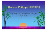 Docteur Philippe LECOCQ - app.denaisis.free.frapp.denaisis.free.fr/journal/IMG/pdf/Dr_LECOCQ-2.pdf · 08 novembre 2005 Docteur Philippe LECOCQ CH DENAIN CAS CLINIQUE 1 Femme, 52 ans,