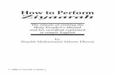 How to Perform Ziyaarah © Islãmic Da'wah Academyicfbayarea.com/wp-content/uploads/How-to-Perform-Ziyaarah.pdf · by Shaykh Muhammad Saleem Dhorat The rituals of visiting the Holy