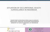 SITUATION OF OCCUPATIONAL HEALTH SURVEILLANCE IN INDONESIAenvocc.ddc.moph.go.th/uploads/ประชุม/18-20DEC60/file/Indonesia.pdf · PROGRAM INDONESIA SEHAT Pilar 1. Healthy