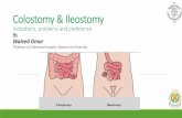 Colostomy & Ileostomy - escrs-eg. 01/Management of intestinal...  Colostomy & Ileostomy Indications,