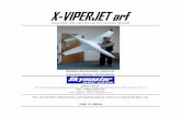 SM © 2010 - skymasterjets.net · Assembly & Operation Manual ARF Paint The color finish on your Skymaster Viper arf model was applied in or out of the mould. We have used only the