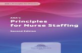 ANA’s Principles for Nurse Staffing - nursingworld.org · Summary The 2012 ANA Principles for Nurse Staffing identify the major elements needed to achieve optimal staffing, which
