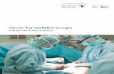 Klinik für Gefäßchirurgie - klinikum-herford.de¼re_Klinik_für_Gefäßchirurgie.pdf · 4 Weitere Schwerpunkte sind • Implantation von Herzschrittmachern, in Zusammenarbeit mit