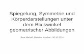 Spieglung, Symmetrie und Körperdarstellungen unter dem ...didaktik.mathematik.hu-berlin.de/files/ausgewkap-geomabbgrundsch.pdf · Warum Geometrie in der Grundschule? • Förderung