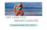 III. Fat loss yes, weight loss no - Just Download It · selalu identik dengan timbangan BB • Individu selalu gusar saat melihat fluktuasi BB pada beberapa timbangan yang ... TINGGI