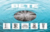EQUIPMENT AND TANK WASHING SOLUTIONS - bete.com · Tank cleaning machines, such as the HydroWhirl® Orbitor and Orbitor100 models, use the spray media flowing through internal gears