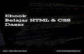 Ebook Belajar HTML & CSS Dasar - diphp.id HTML Dasar Pengertian HTML v2.pdf · Netbeans Text editor ini merupakan salah satu favorit programer. namun text editor ini bisa di kategorikan