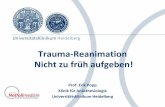 Trauma-Reanimation Nicht zu früh aufgeben! · Drainage Hämatothorax? Kosmetisches Ergebnis. Herzbeuteltamponade Blausen.com staff. "Blausen gallery 2014". Wikiversity Journal of