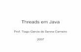 Threads em Java - terralab.ufop.br fileDuas Abordagens para Usar Threads Implementar a interface Runnable public class MyRunnable implements Runnable {public void run()