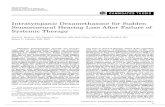 Intratympanic Dexamethasone for Sudden Sensorineural ... · tympanic steroids in the treatment of sudden SNHL has reported the experience in treatment after failure of sys-temic therapy.9,12–21,25–27