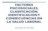FACTORES PSICOSOCIALES, CLASIFICACIÓN, …imss.gob.mx/sites/all/statics/salud/estreslaboral/1erjornada/06... · como de su contexto social y ambiental que tiene la potencialidad