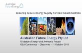 Australian Future Energy Pty Ltd · § Australian Future Energy (AFE) is a vertically integrated energy generation company, using world class, commercially proven above ground gasification