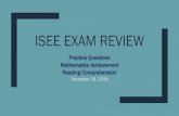 ISEE EXAM REVIEW - mrsrashid.com · Since the days of Nellie Bly, Latin 2 America had been for editors a place to send 3 women who insisted on being foreign correspondents. Compared