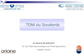 TDM du Sorafenib - OncoR© .regression analysis indicated that sorafenib exposure was related to
