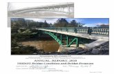 ANNUAL REPORT 2018 NHDOT Bridge Condition and Bridge … · Stewartstown, NH – Canaan, VT NHDOT Bridge No. 054/163 – Bridge Street over the Connecticut River . Steel Arch (Historic)