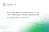 Recent Market Developments in the Shipbuilding and Shipping … · 2015 Revised 6,320 208.5 112.6 2872.0 67.6 37.6 2340.0 77.2 39.6 2016 Revised 5,288 165.1 91.0 2584.0 66.4 35.6