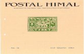 POSTAL HIMA·Lhimalaya.socanth.cam.ac.uk/collections/journals/postalhimal/pdf/PH_1983_002.pdf · of mountaineering expeditions will find a wealth of information in this issue, with