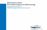 Schwimmen / Rettungsschwimmen - dlrg.de · Deutsche Prüfungsordnung Schwimmen/Rettungsschwimmen Abschnitt III.1 Seite 2 von 47 Deutsche Prüfungsordnung - Schwimmen / Rettungsschwimmen