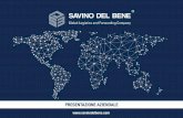 PRESENTAZIONE AZIENDALE - savinodelbene.com · Savino Del Bene nasce a Firenze nei primi del 1900 per opera del suo omonimo fondatore, rivolgendosi in particolare al mercato in export