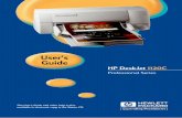 User's Guide - HP® Official Site | Laptop Computers ...h10032. DeskJet 1120C Professional Series This User's Guide with video help is also available in electronic copy in the Starter