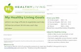 My Healthy Living Goals Know your BMI - health.state.mn.us · Limit screen time (for example, TV, video games, ... P.O. Box 64560 Eagan, MN 55164-0560 ... Total pages (includin g