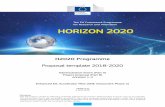 H2020 Programme Proposal template 2018-2020ec.europa.eu/research/participants/data/ref/h2020/call...secondary education establishment or a legal entity, whose viability is guaranteed