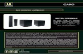 Caro Commerical Loud Speakers .audient - LA … Caro Commerical Loud Speakers The LA Audio Caro series comprises a range of slim line passive column speakers and matched powered Sub