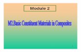 Module 2 - nptel.ac.in Materials/pdf... · 7 Composition of Fiber Reinforced Composites (FRP) ¾Common FRP are composed of fibers and a matrix. ¾Fibers are the reinforcement and