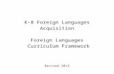 Standards  · Web view4 . K-8 Foreign Languages Acquisition: Communication. Foreign Languages Curriculum Framework . Arkansas Department of Education. Revised 2013. Key: CMC.2.B.1