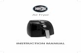 Air Fryer - img.hsni.com · 13. To disconnect, turn both the timer dial and temperature dial to OFF. Then remove plug from wall outlet. 14. Do not use appliance for other than intended