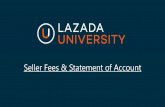 Seller Fees & Statement of Account - lazadaMY] Finance 1508.pdf2 Agenda 1. Understanding Lazada fees 2. Payment cycle 3. Computation of payout 4. Shipping fee 5. Account statement