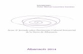 Albarracin 2014 - Apache2 Debian Default Page: It workssipca/IMAGEN/documentos_web/BDPCA_36.pdf · Es para mí un verdadero honor presentar la actas de la IVª Jornada de Patrimonio