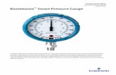 Rosemount Smart Pressure Gauge - emerson.com · parts that inhibit traditional gauges from reporting or displaying the correct pressure. The Rosemount Smart Pressure Gauge features