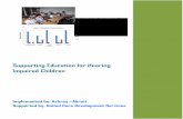 Sponsoring Education for Hearing Impaired - YouSee · SPH Level 3 Are able to pronounce alveolar nasal, palatal glide, lingua retroflex, glottal fricatives sounds. PGS Are able to