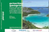 PRIORITAS GEOGRAFI Geografi... · Langkah ini sejalan dengan upaya mendorong pemanfaatan potensi sumberdaya di wilayah pesisir dan ... sumber daya laut ... pesisir dan pulau-pulau