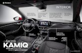 INTERIOR - cdn.skoda-storyboard.com · Source D UTO New surfaces with crystalline structures Free-standing screen that is ideally positioned in the driver’s field of view and one