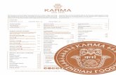 MAIN MENU - karma-restaurant.co.uk · KARMA HOUSE CURRIES Each dish reflects our hard work and creativity. We took 60 years’ worth of recipes and combined them with our knowledge