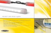 WLS27 LED Strip Lights - interpack · WLS27 WLS27 LED Strip Lights Banner's WLS27 LED Strip Lights have a sturdy internal aluminum structure encased in shatterproof, UV-stabilized,