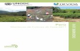 carátula - unodc.org · UNODC PARA Perú y Ecuador ... informe, no cuentan necesariamente con la aprobación o aceptación de las Naciones Unidas. Monitoreo de Cultivos de Coca,