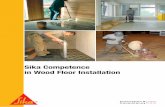 Sika Competence in Wood Floor Installation · SikaBond Dispensers With SikaBond® Dispensers the application of the SikaBond® wood floor adhesives is very much faster. The application