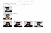 Year Book 2012 2013 - main.balamand.edu.lbmain.balamand.edu.lb/.../StudentAffairs/CampusLife/Documents/Yearbook12-13.pdf · Year Book 2012 ± 2013 Graduates ± 2012-2013 Academie