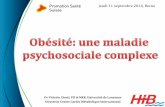 Contexte - promotionsante.ch · (22% overweight and 10% obesity, 2000) Prévalence de l’obésité pédiatrique A. Rocchini, New England J Medicine, vol.346, n °11, march 14, 2002.