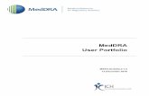 MedDRA User Portfolio of Contents MedDRA User Portfolio 12 December 2016 MSSO-DI-6284-2.1.0 iii TABLE OF CONTENTS 1. INTRODUCTION 1 1.1 WHAT IS MedDRA? 1