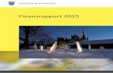 Finansrapport 2015 · 2018-01-07 · aktiva1 og gjeld. Finansreglementet2 og forskrift for kommuners og fylkeskommuners finansforvaltning3 legger rammen for rapporten. Det er fastsatt
