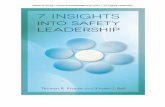 7 insights - Krause Bell Group, Safety Leadership, … into Safety Leadership | 17 CHAPTER 2 safety leadership starts with attention to serious injuries and fatalities About ten years