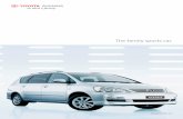 The family sports car. - AustralianCar.Reviews: #1 for ...australiancar.reviews/_pdfs/Toyota_AvensisVerso_T250-II_Brochure_200709.pdf · compatible with iPod® or other portable MP3