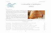 Luteshop Catalogue 2016luteshop.co.uk/wp-content/uploads/2016/01/Luteshop-Catalogue-2016-print.pdf · Luteshop Catalogue 2016 1 Luteshop Catalogue ... the second half of the ... contrast