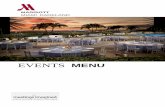 EVENTS MENU - marriott.com · Deli Buffets ( Price is Per Person, Minimum of 20 Guests Required) All Lunch Buffets are Served with Freshly Brewed Iced Tea, Starbucks Coffee and Tazo