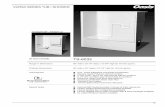 TS-6032 - Oasis Lifestyleoasisbath.com/documents/TS6032.01.012615.pdf · ts-6032 vursa series tub / shower ts-6032r abf / ans09-fld 13 ...